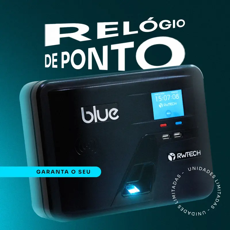 Relógio de ponto REP Blue